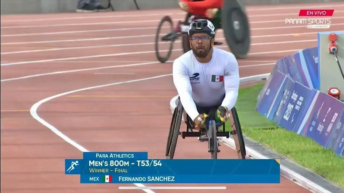 segunda medalla de oro en parapanamericanos chile 2023 (1)